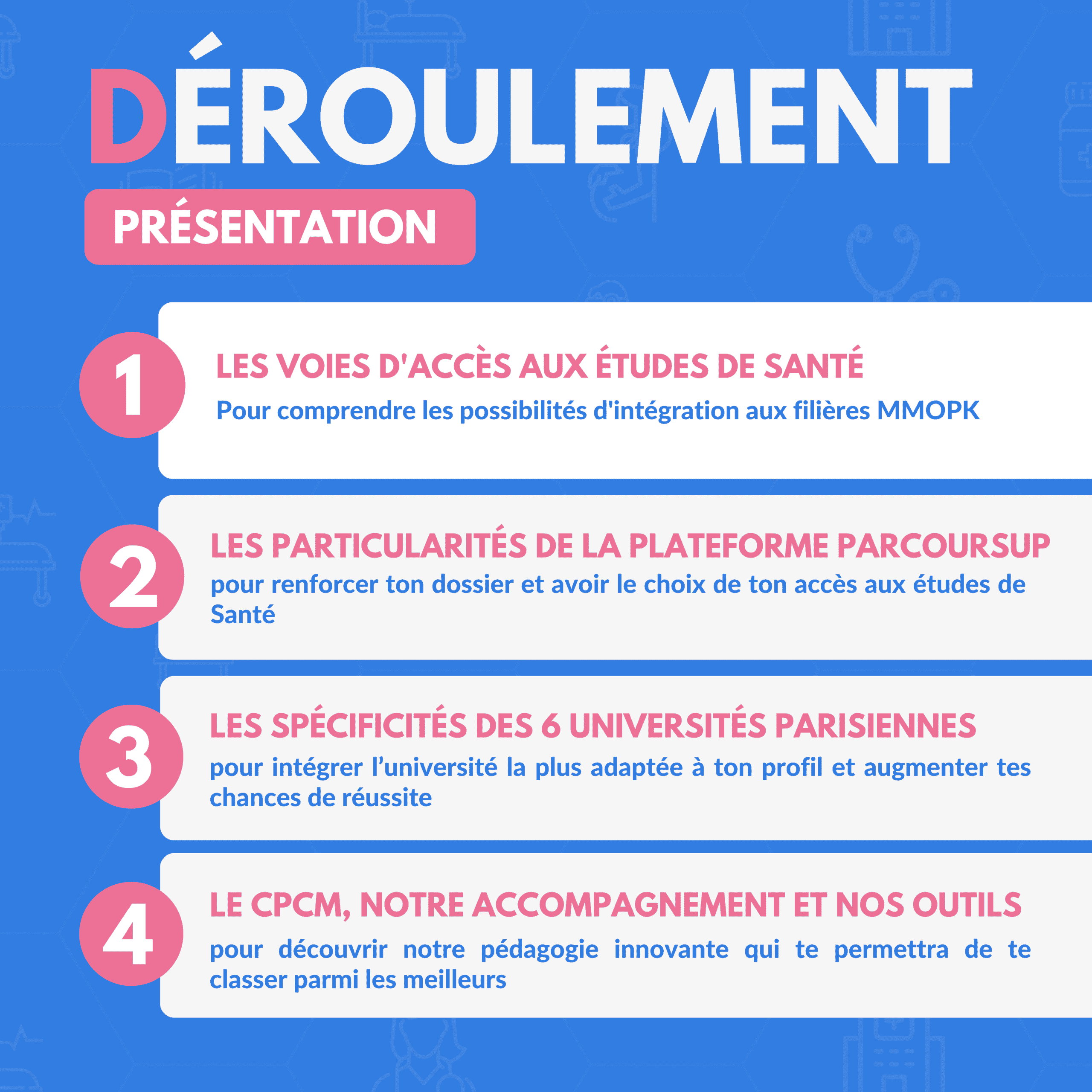 Participer à la prochaine JPO du CPCM
