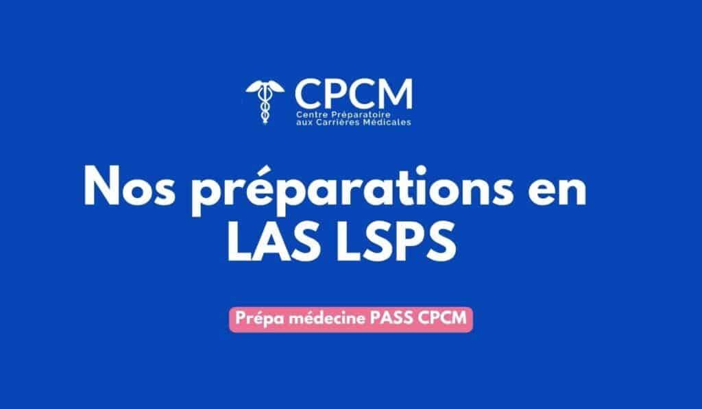 La prépa médecine CPCM prépare aux études de santé en LAS et LSPS
