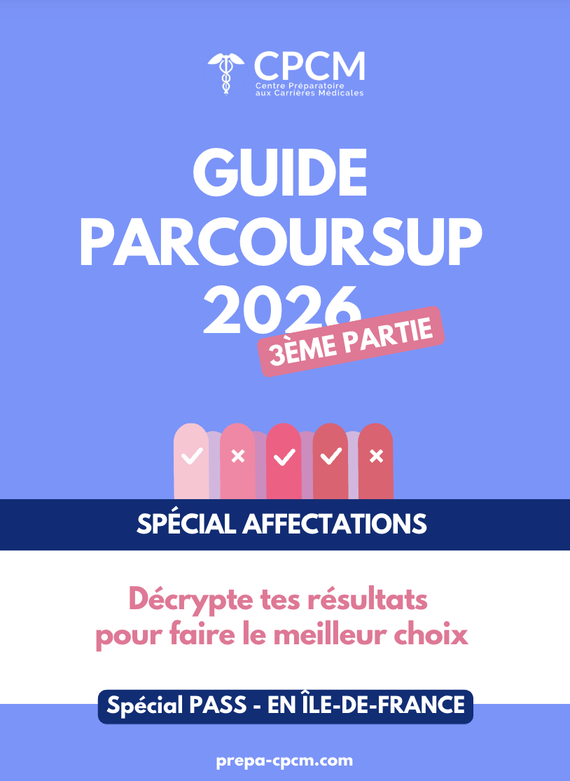 Couverture du Guide Parcoursup 2026 Spécial Affectations, prépa CPCM
